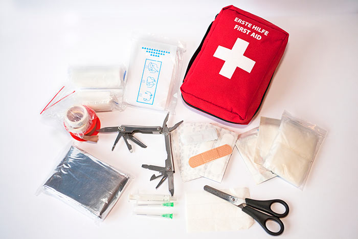its first aid kit